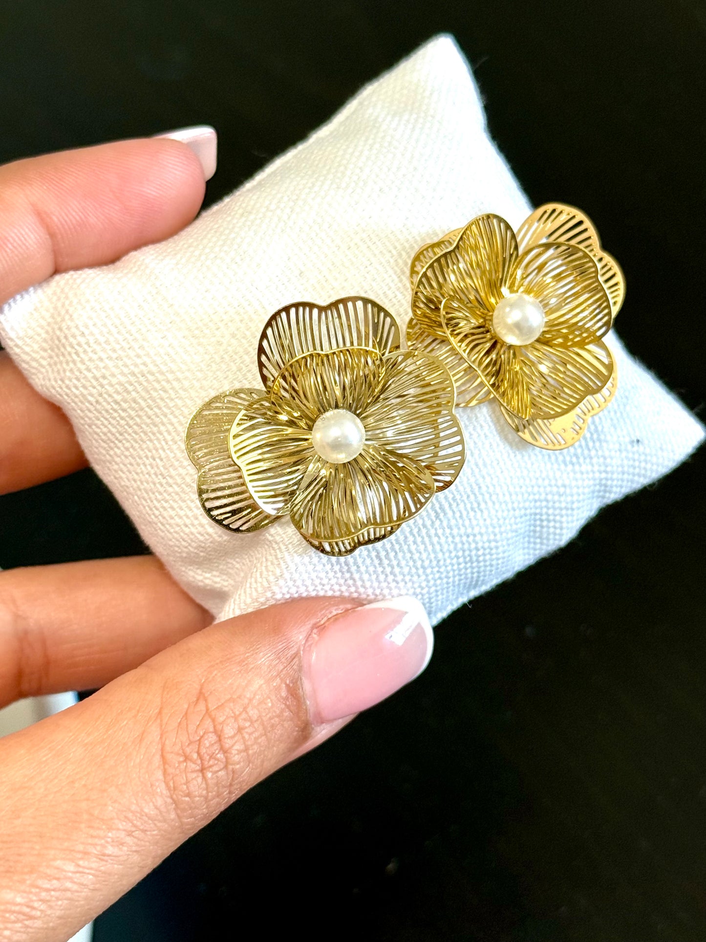 Boucles d’oreilles Flora