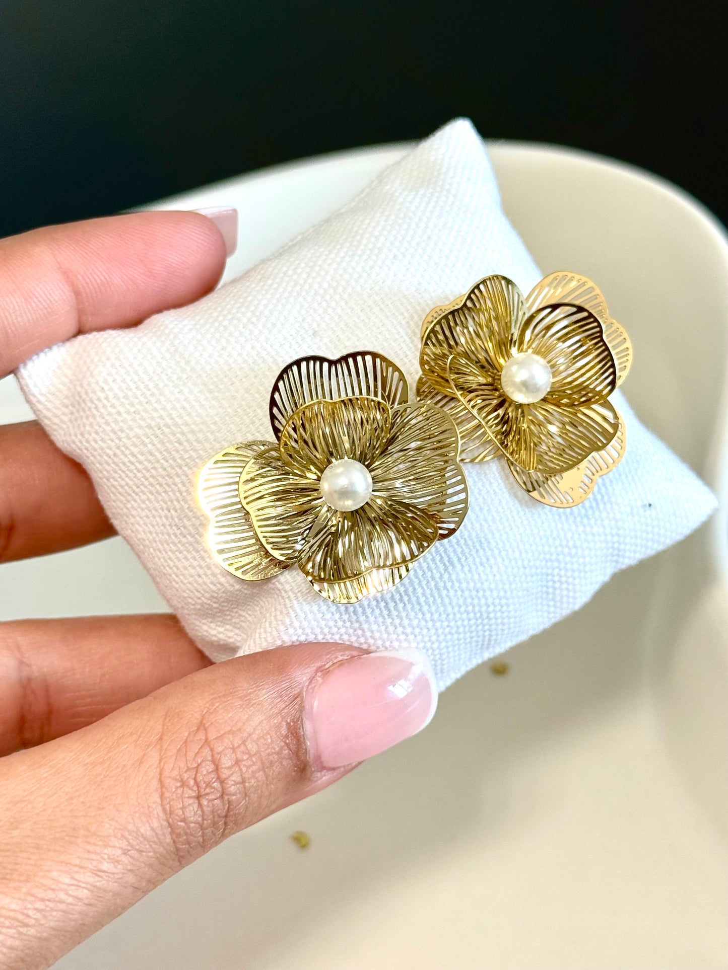 Boucles d’oreilles Flora