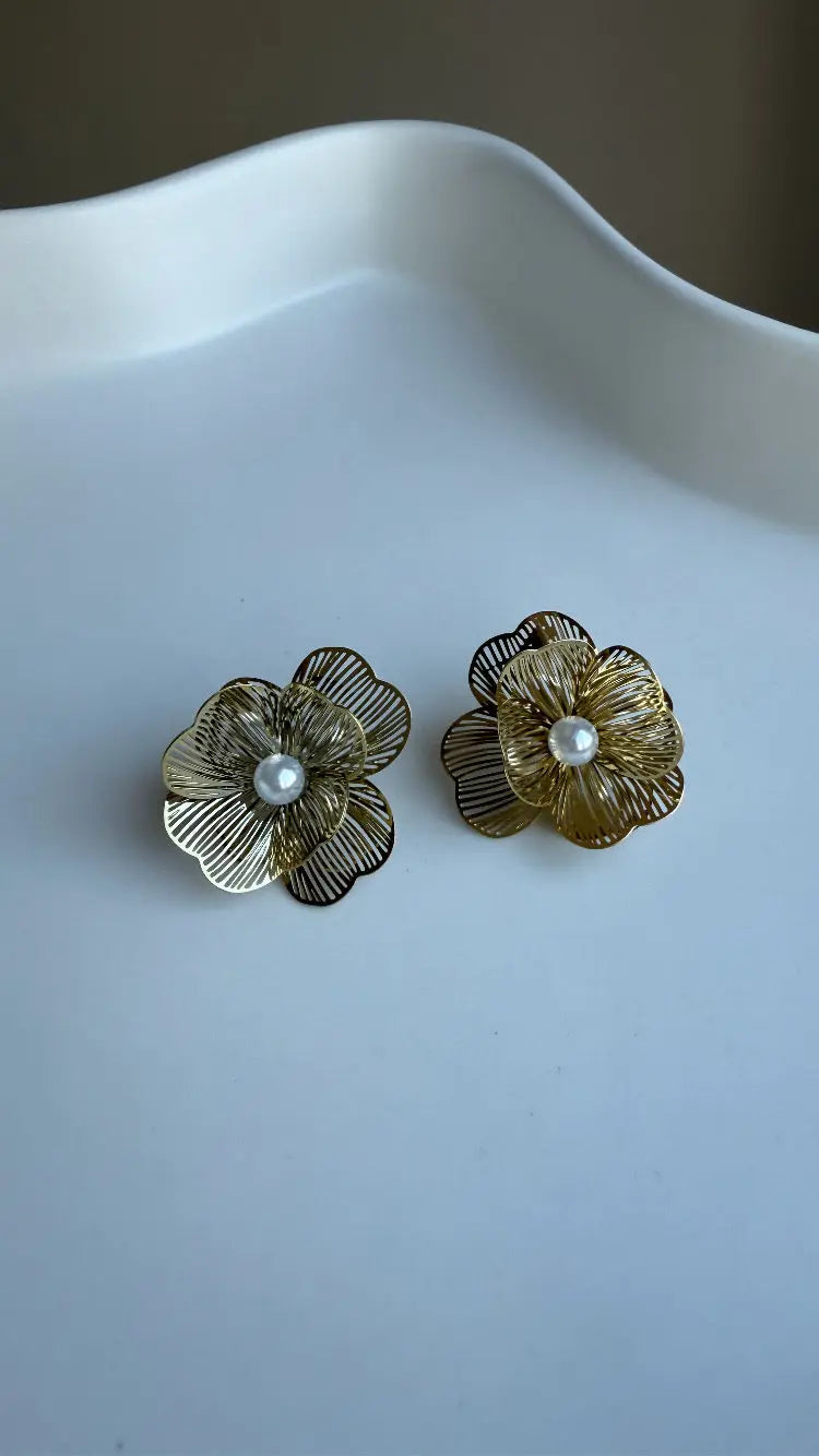 Boucles d’oreilles Flora LINAÉ